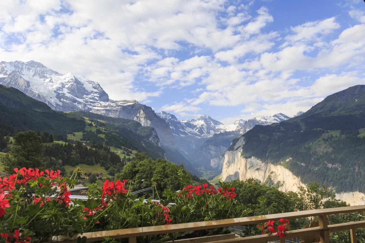 Pasta&More Bed&Breakfast Wengen Exterior foto
